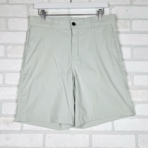 North Face Shorts Mens 32 Gray Nylon Lightweight 10" Inseam Adult Hike Trek - Picture 6 of 13